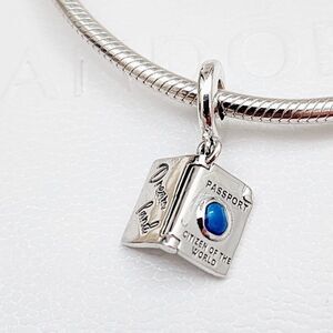Pandora Passport Dangle Charm with Pouch New